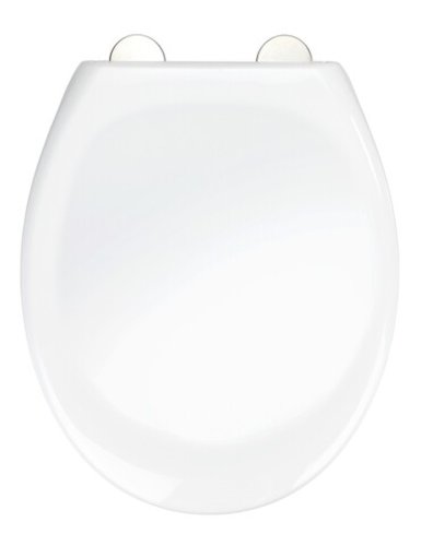 Capac de toaleta cu sistem automat de coborare, weno, easy-close, 37.5 x 45 cm, termoplastic, alb
