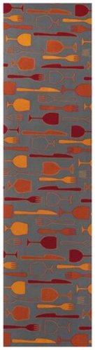 Covor pentru bucatarie tavola, decorino, 67x1000 cm, poliester, multicolor