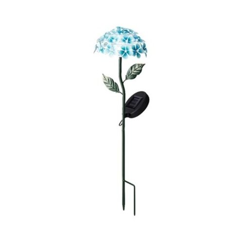 Lampa de gradina flower stake, lumineo, 17x54 cm, 26 led-uri, albastru