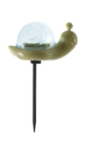 Lampa de gradina snail, lumineo, 10x6x15 cm, plastic, albastru