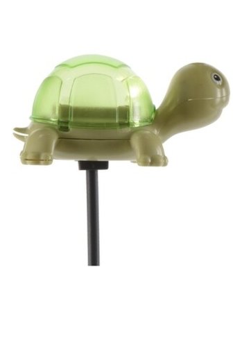 Lampa de gradina turtle, lumineo, 10x6x15 cm, plastic, verde