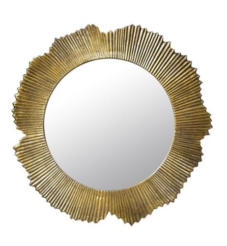 Oglinda yamir, bizzotto, Ø 72 cm, aluminiu/sticla, auriu