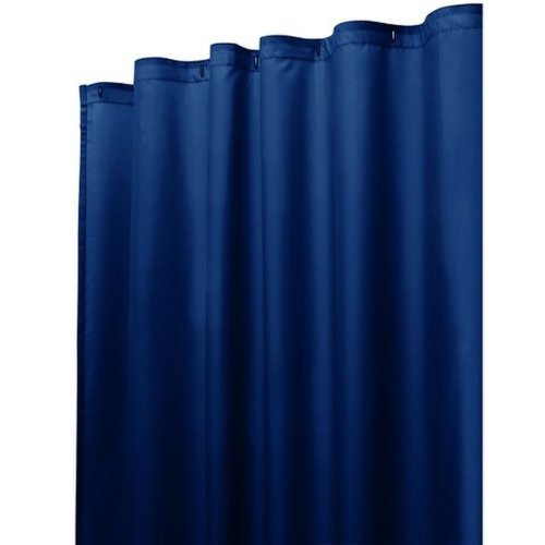 Perdea de dus poly, idesign, 183x183 cm, poliester, albastru navy