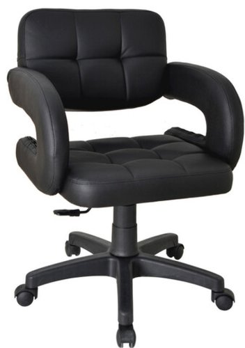 Scaun de birou, seatix, bürocci cappa, 58x110x58 cm, poliuretan, negru