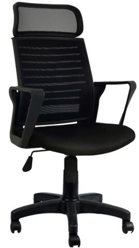 Scaun de birou, seatix, bürocci likya, 56x110x48 cm, poliuretan, negru
