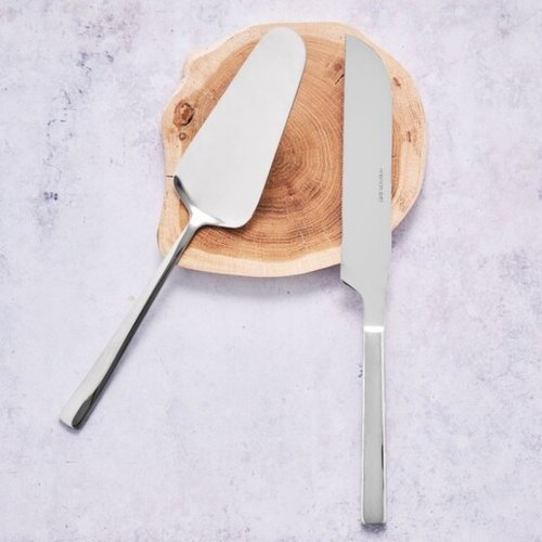 Set tort cutit + spatula prato, ambition, inox
