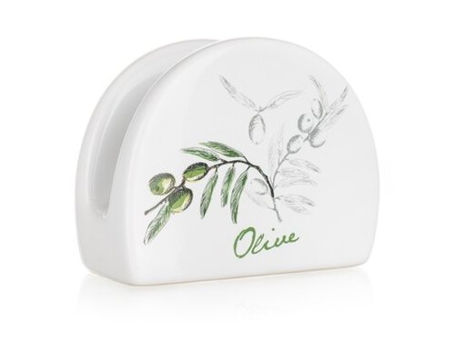 Suport pentru servetele olives, banquet, 10 x 8 cm, ceramica