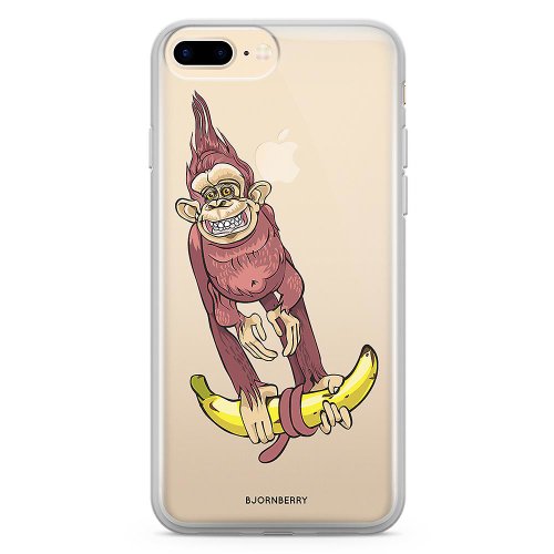 Bjornberry shell hybrid iphone 7 plus - monkey