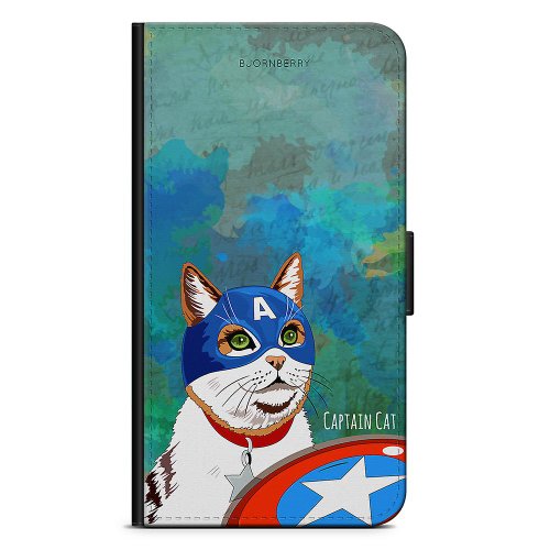 Bjornberry wallet case sony xperia x - captain cat
