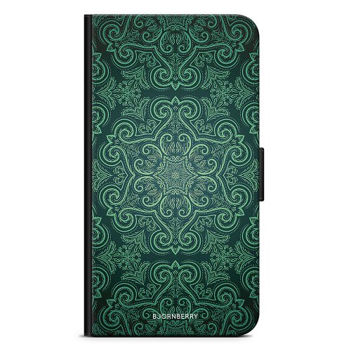 Bjornberry wallet case sony xperia x - model retro verde