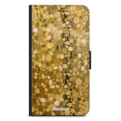 Bjornberry wallet case sony xperia z3+ - vitralii de aur