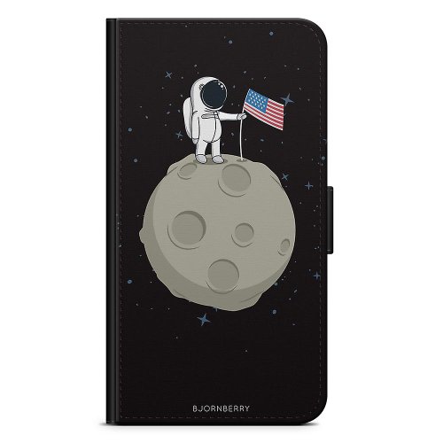 Bjornberry wallet case sony xperia z3+ - walk on the moon