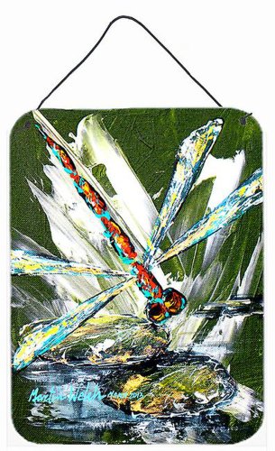 Caroline`s treasures carolines comori mw1182ds1216 bug eye dragonfly de perete sau ușă agățat printuri multicolore 12x16