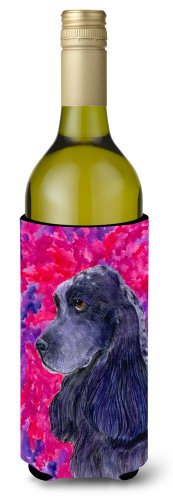 Caroline`s treasures carolines comori ss8659literk cocker spaniel sticla de vin hugger multicolore wine bottle