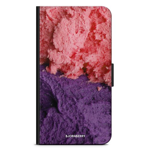 Cazul bjornberry samsung galaxy j3 (2017)- inghetata roz/violet