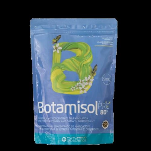 Botamisol pro 80% 500 gr biostimulator organic cu aminoacizi (legume, pomi fructiferi, vita de vie, fructe de padure, cereale, flori, cartof, sfecla)