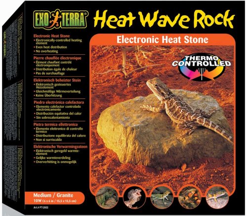 Exo terra heat wave rock Încalzitor pentru terariu 15,5x15,5cm, 10w